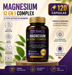 Magnesium 12 en 1 Complex - Mejora el sueño y reduce el estrés