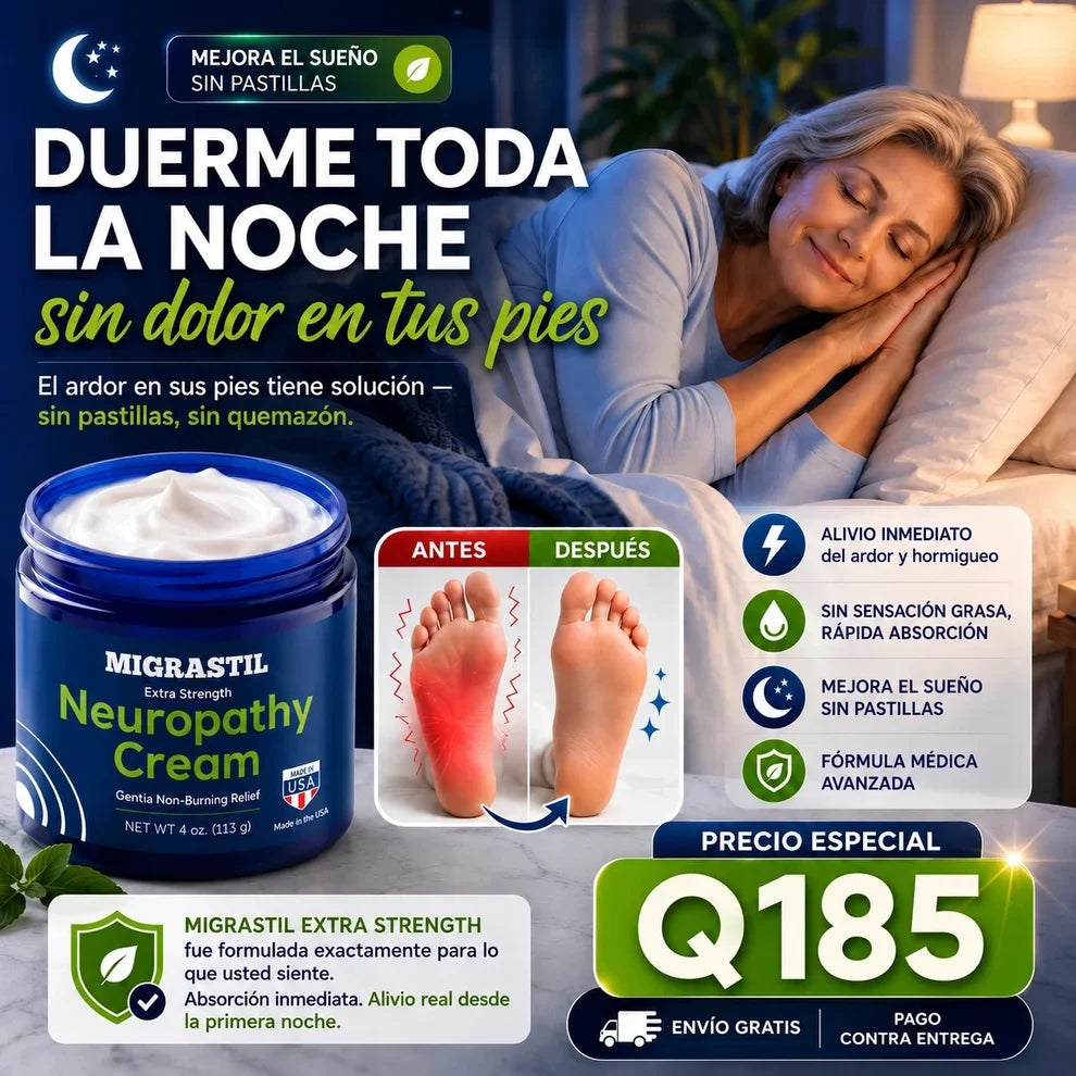 Neuropathy Cream - Alivio inmediato para el ardor y hormigueo